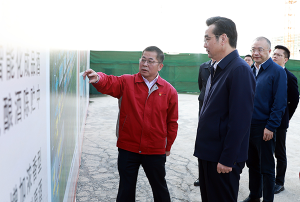 2022年10月24日，时任淮安市市长、现任淮安市委书记史志军调研乐鱼发展情况及重点项目建设情况。